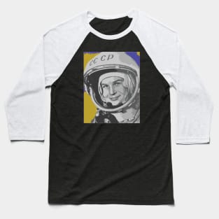 First Woman in Space Baseball T-Shirt